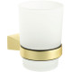 Стаканчик для зубных щеток Fixsen Trend Gold FX-99006 матовое золото настенный  (FX-99006)