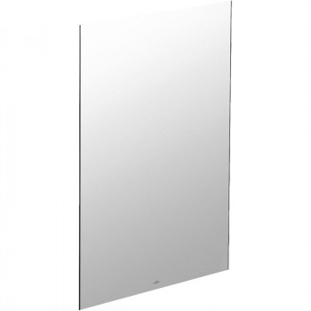Зеркало в ванную Villeroy&Boch More to See 60 матовое серебро прямоугольное