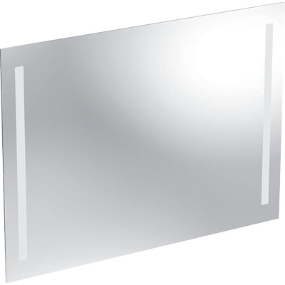 Зеркало в ванную Geberit Option 500.589.00.1 с подсветкой с механическим выключателем прямоугольное