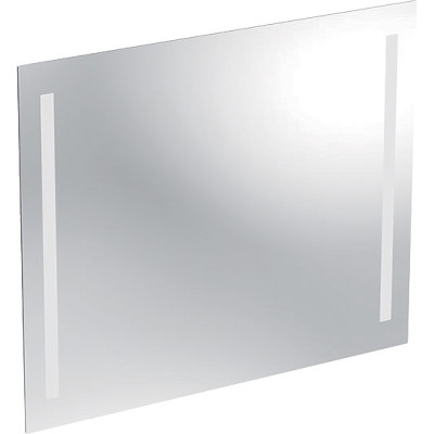 Зеркало в ванную Geberit Option 80 500.588.00.1 с подсветкой прямоугольное