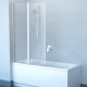 RAVAK 7QLA0100Z1 шторка для ванны CVS2-100 L, белый/стекло RAVAK 7QLA0100Z1 шторка для ванны CVS2-100 L, белый/стекло (7QLA0100Z1)