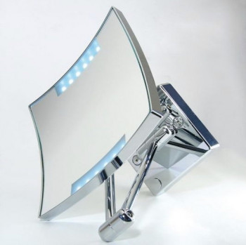 KOH-I-NOOR QUADROLO LED 61/2КК3 косметическое зеркало настенное (хром)