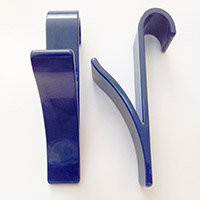 Primanova M-B24-13 комплект крючков для полотенцесушителя, темно-синий