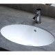 Раковина в ванную Salini Callista 56.5 109 1101109G белая глянцевая овальная  (1101109G)