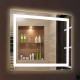 Зеркало в ванную с LED подсветкой Relisan DORIS Гл000025833, 120x80 прямоугольное  (Гл000025833)