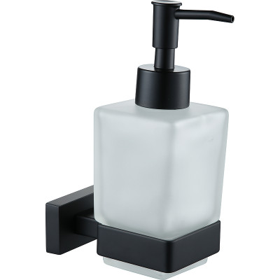 Дозатор жидкого мыла Belz B903 B90327 черный матовый настенный