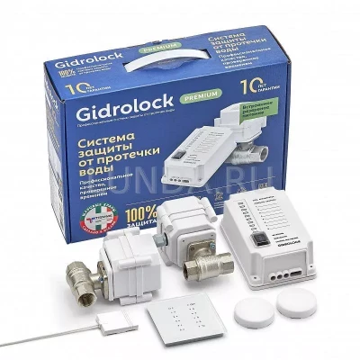 Система защиты от протечек воды Premium RADIO, Gidrolock 1/2 (31101011)