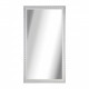 Зеркало GFmark в узорной рамке, белый 600х1100х50 мм, пластик, горизонт, вертикаль (45758)  (45758)
