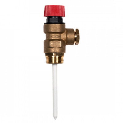 Комбинированный предохранительный клапан (контроль температуры и давления) 1/2"хø 15 мм R140PT R140PY021 Giacomini