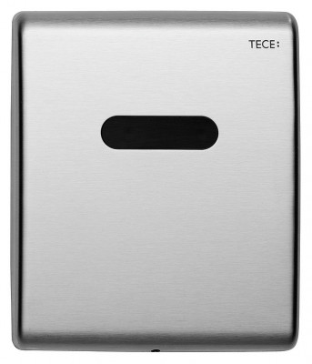TECE TECEplanus Urinal 6 V-Batterie. Панель смыва с инфракрасным датчиком. Нержавеющая сталь. Сатин. 9242350