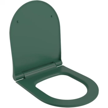 Сиденье для унитаза с микролифтом Ambassador Abner 102T20701S зеленый матовый