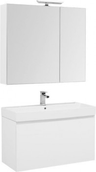 Мебель для ванной Aquanet Йорк 100 белый подвесная (00203645)