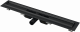 Водоотводящий желоб с порогами для перфорированной решетки, черный-мат AlcaPlast APZ101BLACK-1450 Душевой лоток Alcaplast Low APZ101BLACK-1450 без решетки сталь (APZ101BLACK-1450)