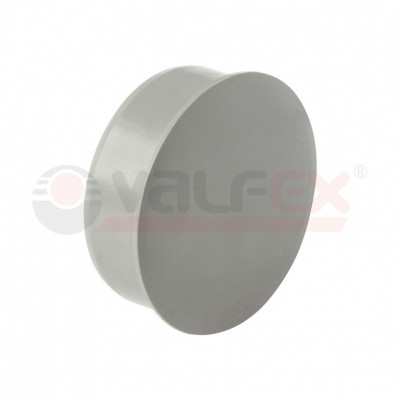 Заглушка для внутренней канализации VALFEX серый (20108160)