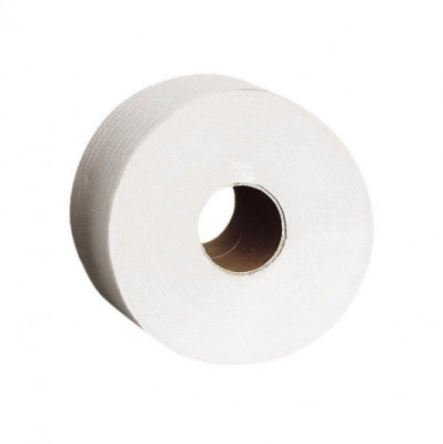 MERIDA OPTIMUM mini POB203 (POB201) бумага туалетная белая, двухслойная в рулоне 140 м