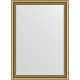 Зеркало настенное Evoform Definite 72х52 BY 0792 в багетной раме Бусы золотые 46 мм  (BY 0792)