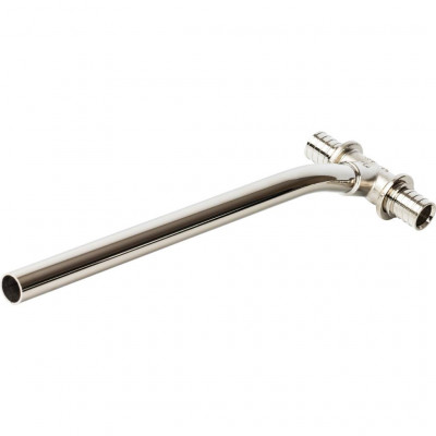 Трубка для подкл-я радиатора STOUT Т-образная 16/500 для труб из сшитого полиэтилена аксиальный SFA-0026-165016