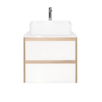 Тумба под раковину для ванной Style Line Монако 60 Plus ориноко/бел лакобель (ЛС-00000622)
