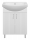 Тумба напольная Misty Изео 620x358x700 белый (Э-Изе01065-021Н) с раковиной  (УТ000015761)