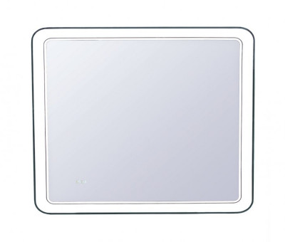Зеркало для ванной Style Line Атлантика 90 с подсветкой и часами (СС-00002213)