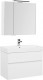 Мебель для ванной Aquanet Бруклин 85 белый напольная/подвесная (00207801)  (00207801)
