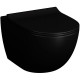 Унитаз Vitra Sento Rim-ex 7748B083-0101 подвесной черный без сиденья  (7748B083-0101)