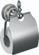 Держатель для туалетной бумаги с крышкой Savol S-06851A латунь хром  (S-06851A)