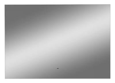 Зеркало подвесное в ванную Misty Нембус подогрев подсветка сенсорное 1000x700 прямоугольное белый (НЕМ-02-100/70-14)
