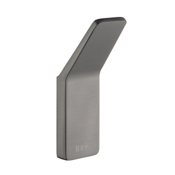 Крючок одинарный IDDIS Slide сплав металлов, графит (SLIGM10i41), дизайн современный