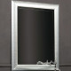 Зеркало в ванную Armadi Art Wind 532 75х95 см, серебро  (532)