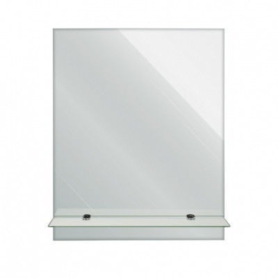Зеркало GFmark обычное, прямоугольное, 400х500 мм, полка 400 мм (40110)