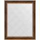 Зеркало настенное Evoform ExclusiveG 121х96 BY 4363 с гравировкой в багетной раме Римская бронза 88 мм  (BY 4363)