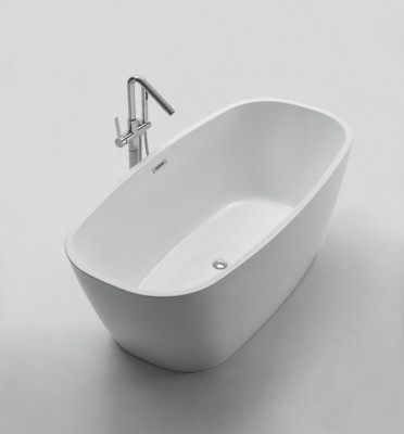 Акриловая ванна Belbagno bb72-1700-w0, овальная, 170х78х60 см