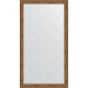 Зеркало напольное Evoform ExclusiveG Floor 200х110 BY 6352 с гравировкой в багетной раме Виньетка бронзовая 85 мм  (BY 6352)