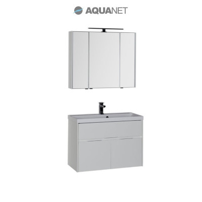 Aquanet Латина 90 00179840 комплект мебели (3 ящика), белый