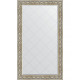 Зеркало настенное Evoform ExclusiveG 175х100 BY 4424 с гравировкой в багетной раме Барокко серебро 106 мм  (BY 4424)