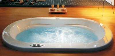 JACUZZI Opalia 9F43-499A ванна овальная с гидромассажем 190 см x 110 см