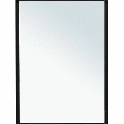 Зеркало в ванную Allen Brau Infinity 60 1.21018.BL с подсветкой черное с сенсорным выключателем