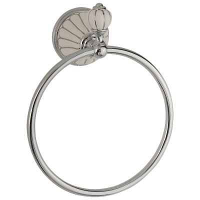 MIGLIORE Olivia 17553 полотенцедержатель-кольцо, хром/декор платина