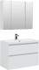 Мебель для ванной Aquanet Гласс 90 белый напольная/подвесная (00240467)  (00240467)