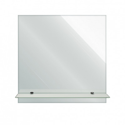 Зеркало GFmark обычное, квадратное, 500х500 мм, полка 500 мм (40151)