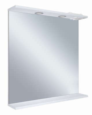 Зеркало в ванную Misty Енисей 70 со светом 70х72 (Э-Ени02070-011)