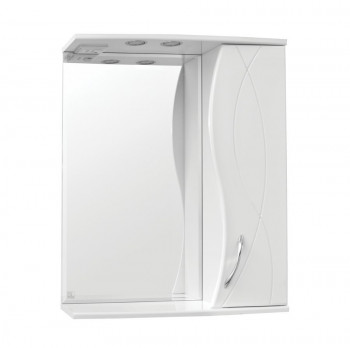 Зеркало-шкаф для ванной Style Line Амелия 65/С белый (ЛС-00000013)