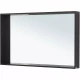 Зеркало подвесное для ванной Allen Brau Reality 120х75 с подсветкой и сенсорным выключателем, черный браш (1.32021.BB)  (1.32021.BB)