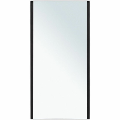 Зеркало в ванную Allen Brau Infinity 50 1.21021.BL с подсветкой черное с сенсорным выключателем