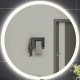 Зеркало в ванную SanVit Арт 50 zart50 с подсветкой с инфракрасным выкл округлое  (zart50)