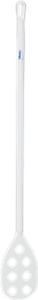 Весло-мешалка перфорированная, O31 мм, 1200 мм, белый цвет