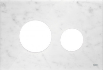 TECEloop Лицевая панель для панели смыва унитаза, цвет белый мрамор (9240613)