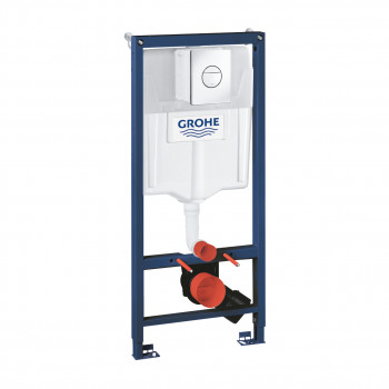 Система инсталляции GROHE Solido 3-в-1 для подвесного унитаза, хром (38832000)