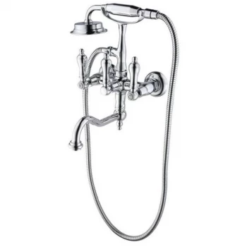 Смеситель для ванны Caprigo Adria Classic Metal Edition 03M-510-crm хром